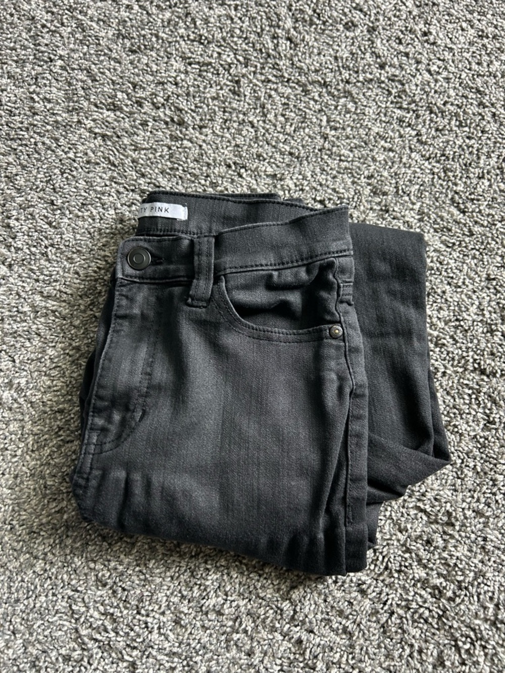 Celebrity Pink Black Skinny Jeans